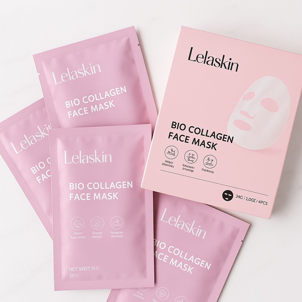 Kollagengesichtsmaske