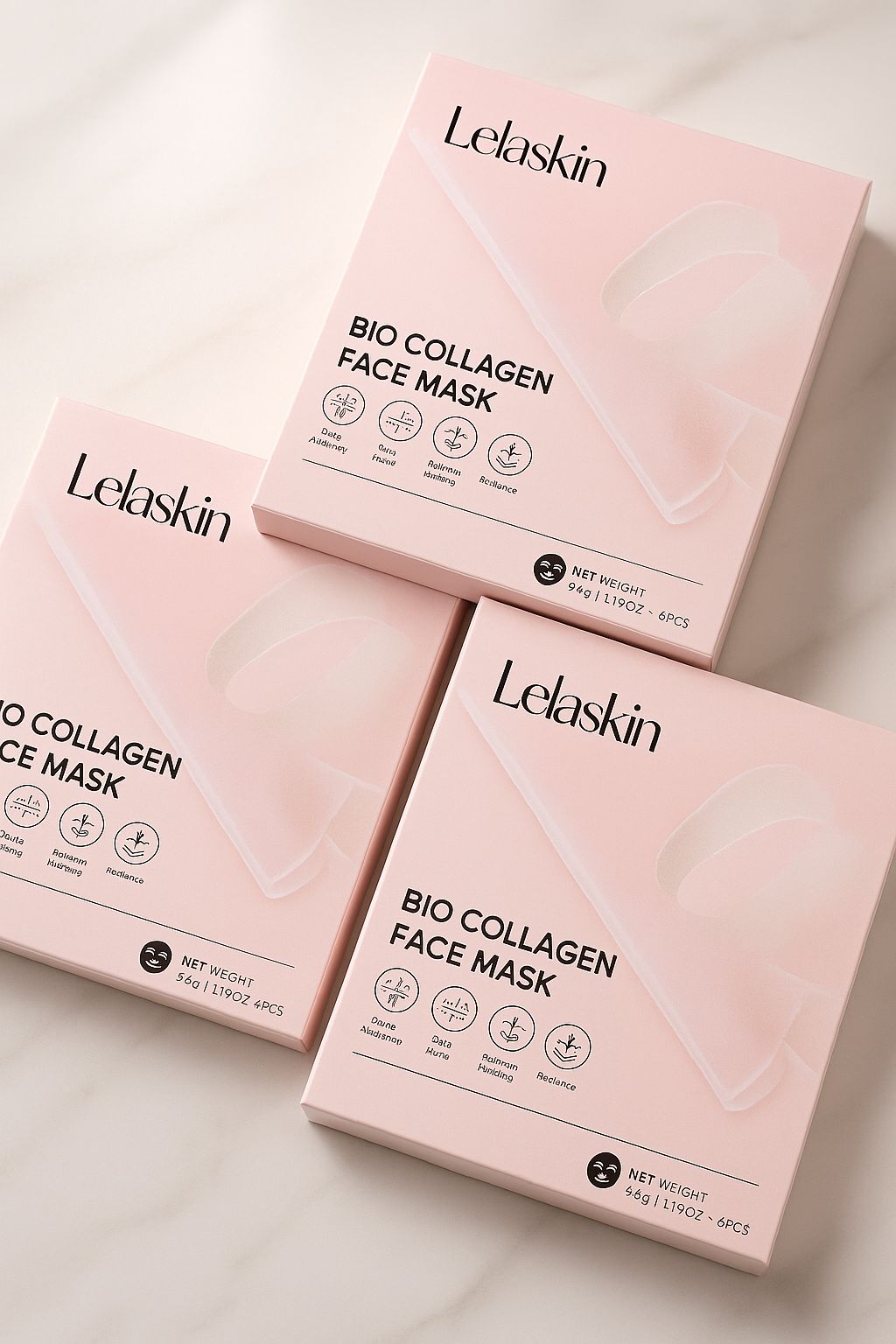 Kollagengesichtsmaske